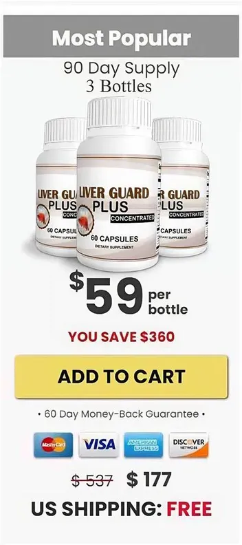 Liver Guard Plus - 3 Bottle Best Seller